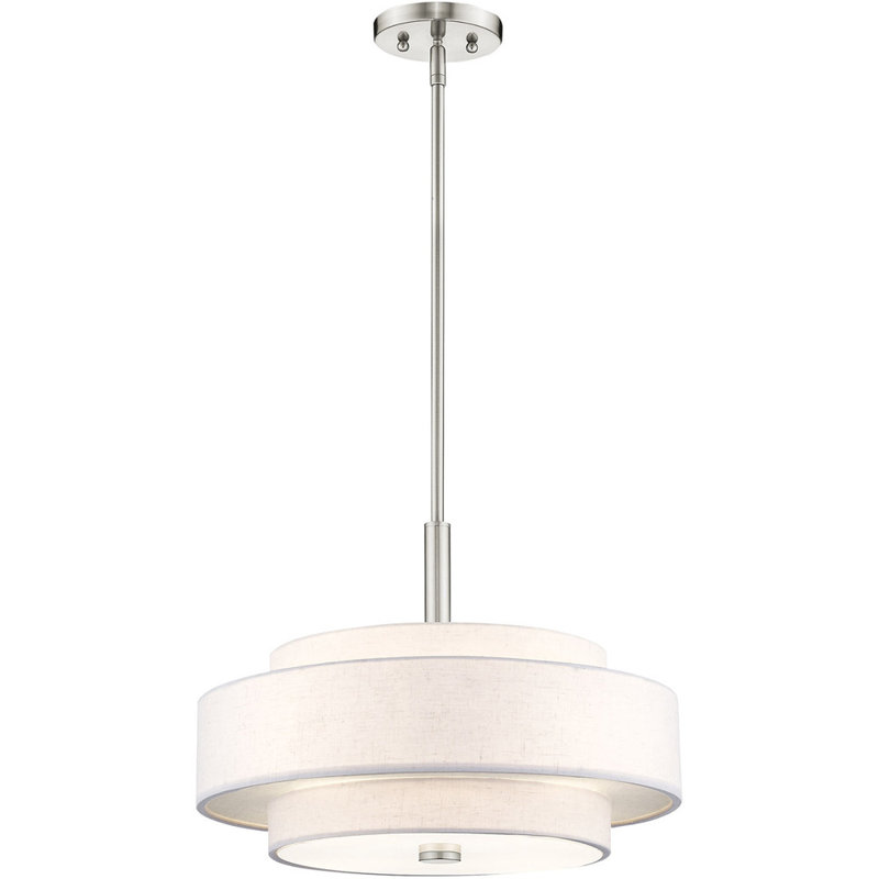 Luminaire suspendu tambour 4 lumières Gueye