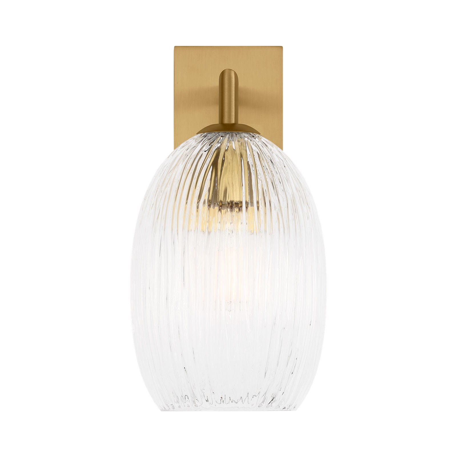 Serafina 10 Sconce, Burnished Brass