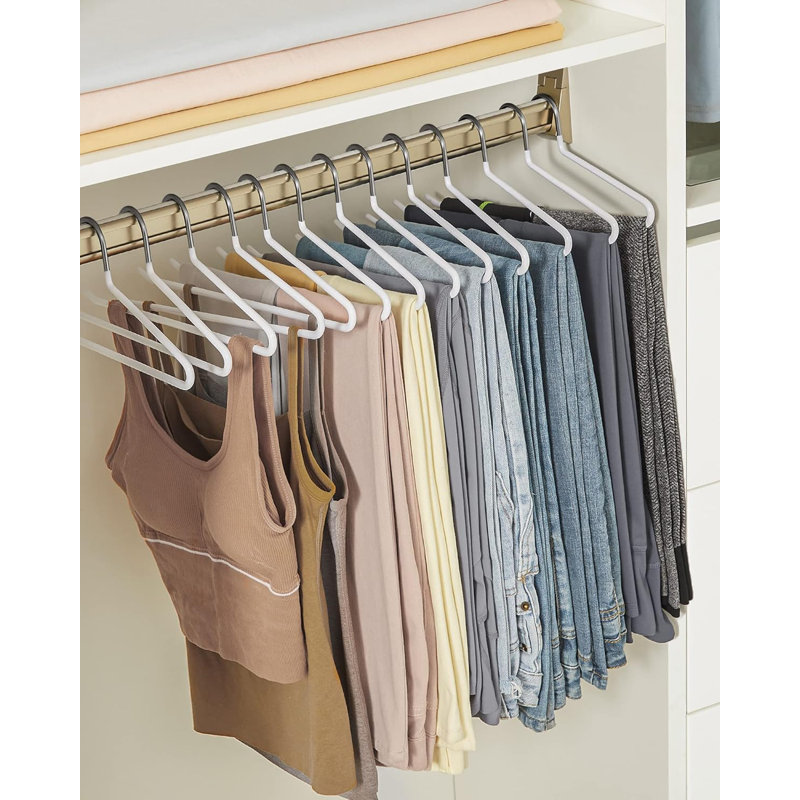 Metal Standard Hanger, White