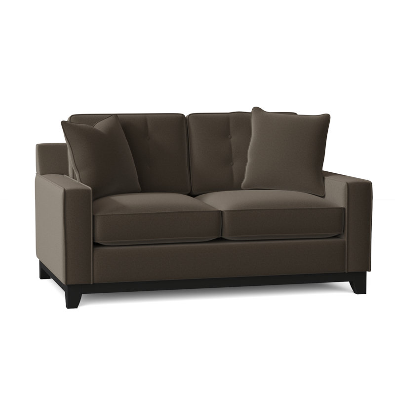 Carollton Upholstered 62'' Loveseat, Gypsy Vintage Performance Microfiber