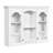 Bathroom Wall Mounted Dish, White, Adjustable Shelving For Accessories , Shelf System