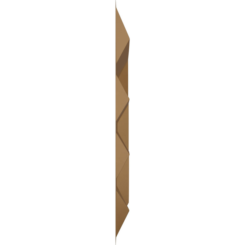 Bolt EnduraWall Decorative 3D Wall Panel, Bright Coat Gold