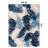 Hernandez Floral Navy/Ivory/Blue Indoor & Outdoor Area Rug-427367698