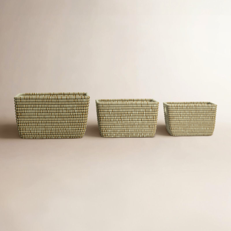 Rivergrass Handmade Seagrass General Basket Set