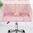 Marcus Velvet Desk Chair Vanity Chair for Makeup with Wheels Rolling Swivel Chair for Bedroom-1211567342