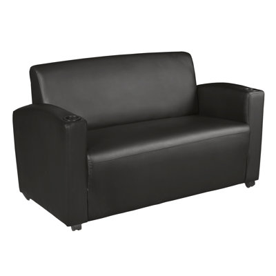 Supernova 56" W Vinyl Seat Reception Chair