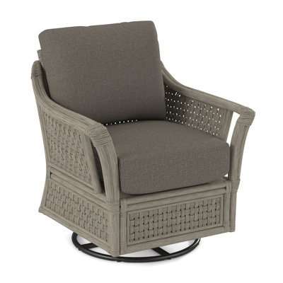 Boca 32" Wide Swivel Armchair by Braxton Culler