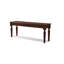 Banc en bois brun-112368725