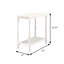 Table d'appoint transitionnelle l 12 po, blanc