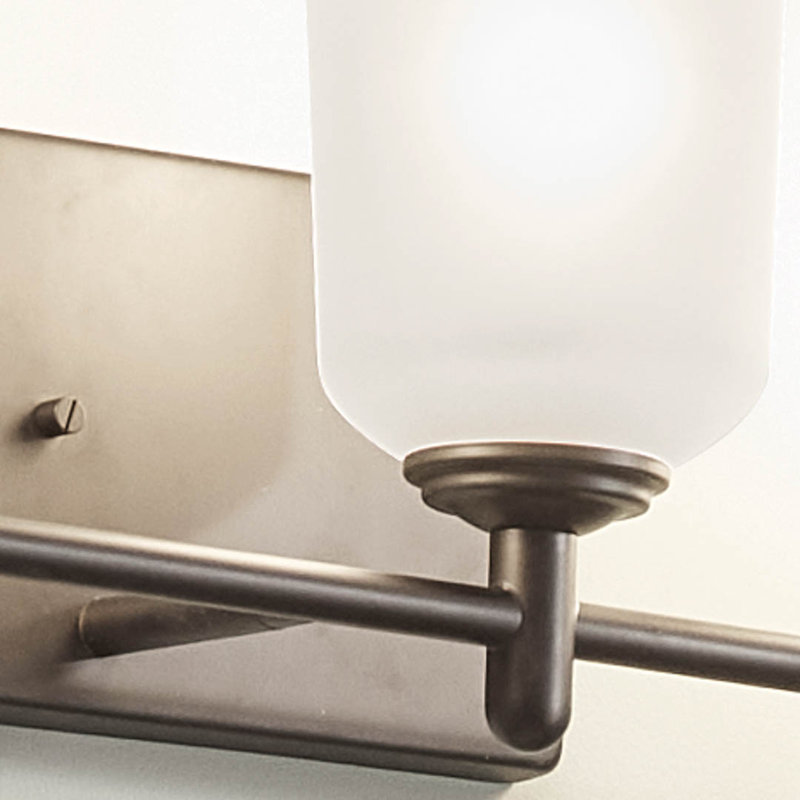 Éclairage pour salle de bain 4 lumières Hopedale, Noir