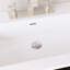 Meuble-lavabo mural simple avec comptoir intégré en céramique blanche-1965274280-1965274290