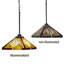 Luminaire suspendu conique 1 lumière