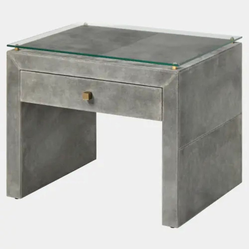 Posh 1 - Drawer Nightstand, Gray