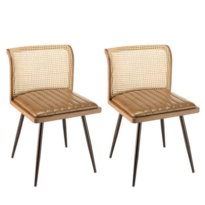Alphon 48cm H Side Chair in Brown