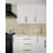 Clio Daltile Random Sized Glass Mosaic Tile in Nox