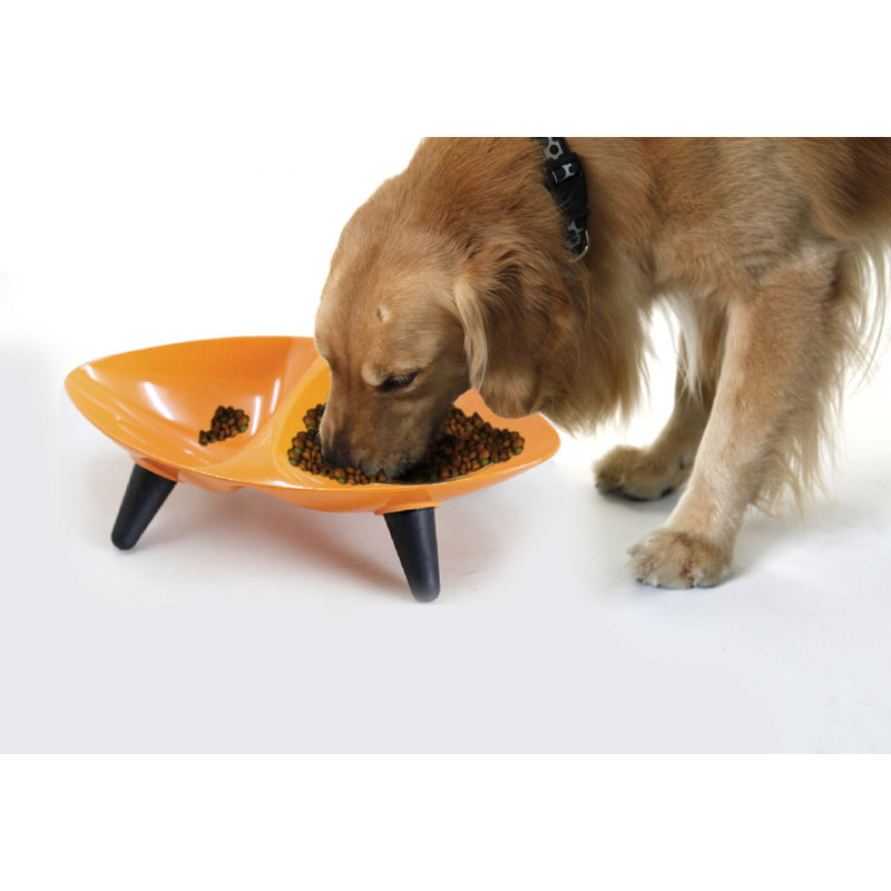 Bol pour chien Pet Food, Orange