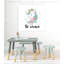 «Be Unique», impression sur papier licorne-47848662-47483379
