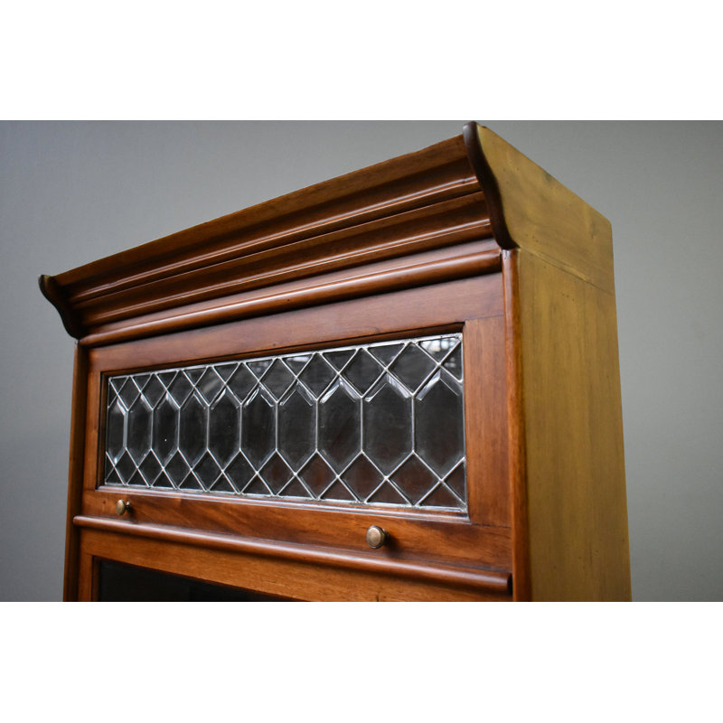 Nijaz Barister Storage Bookcase, Light Brown