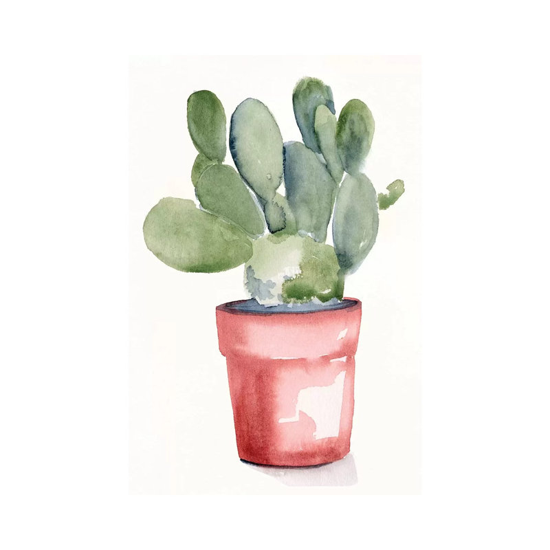 Potted Succulent I by Jennifer Paxton Parker - Wrapped Canvas Print, 66.04 cm H x 45.72 cm W