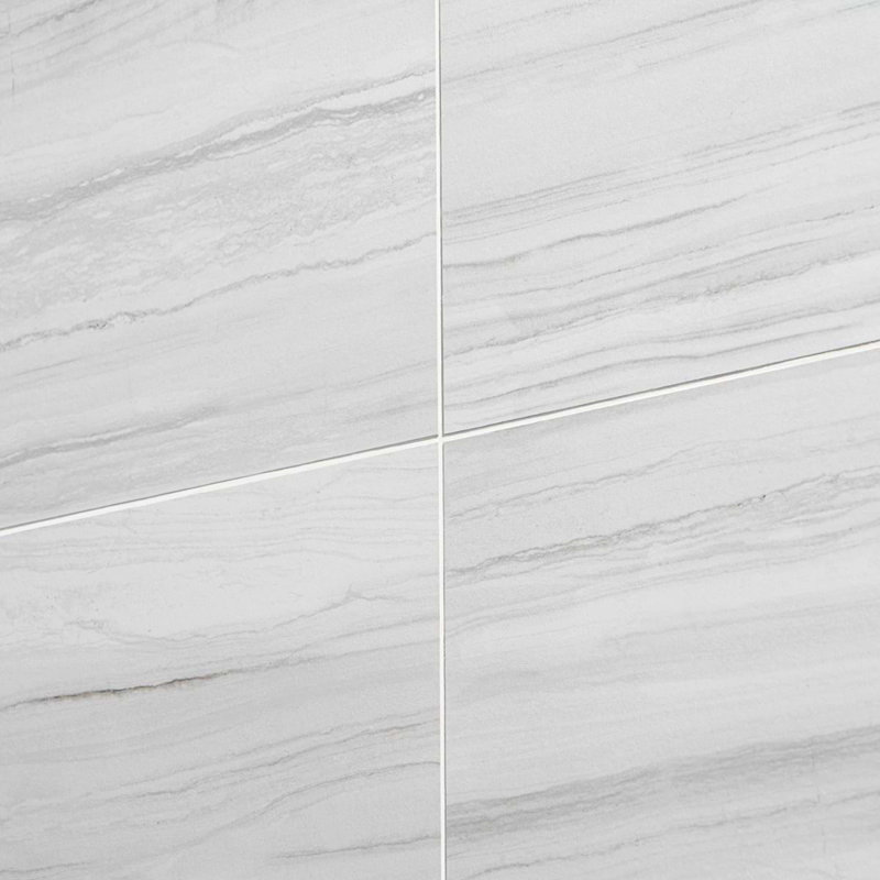 Dreamstone Luminus White 12X24 Porcelain Tile, Luminus White Matte