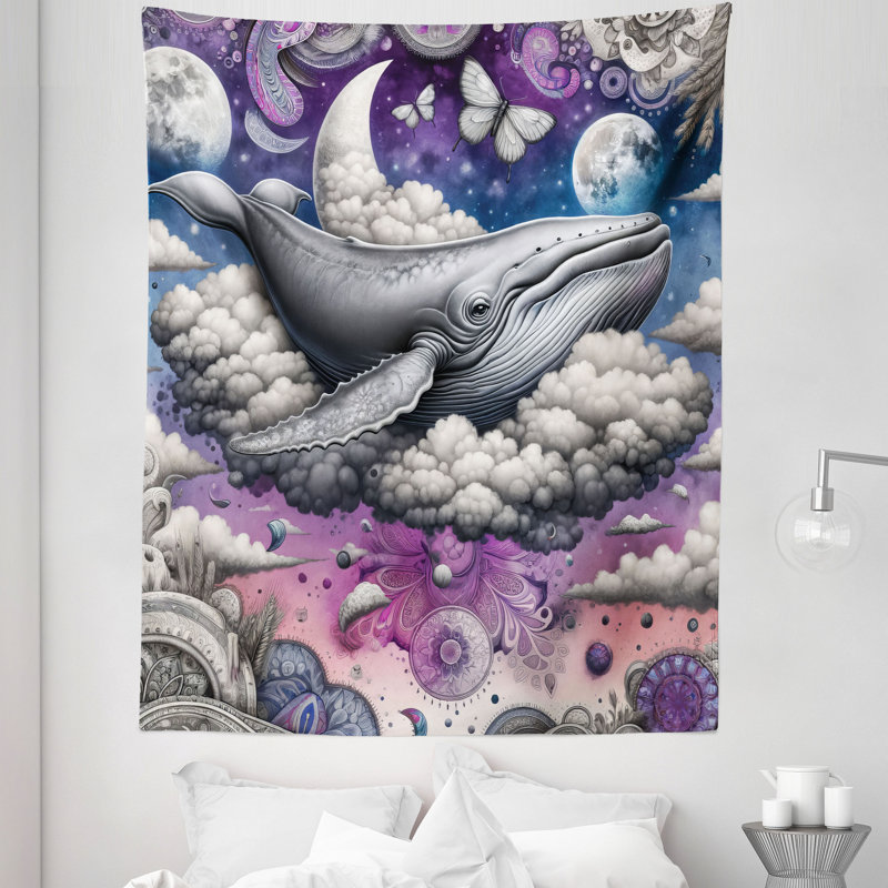 Tapisserie en microfibre, H 88 po x l 68 po