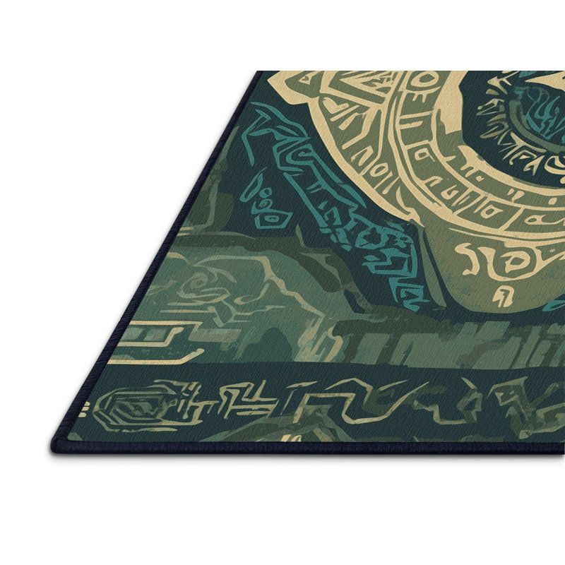 Eternal Flame Rug, Square 4'