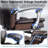600lbs Big and Tall Office Chair for Heavy People, Heavy Duty Comfy Executive Office Desk Chair with Adjustable Lumbar Support,High Back Reclining Computer Chair,Rubber Wheel (Classic)-1150498348