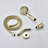 Handheld Shower Head With Hose High Pressure Shower Heads, Gold-126409466