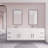 Mapleview 83.46'' Double Bathroom Vanity with Acrylic Top-1965285900