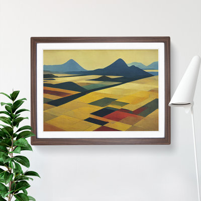 Abstract Meadow Landscape Vol.1 - Framed Print