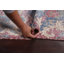 Grand tapis à motif floral persan Kerman noué à la main 10 x 15