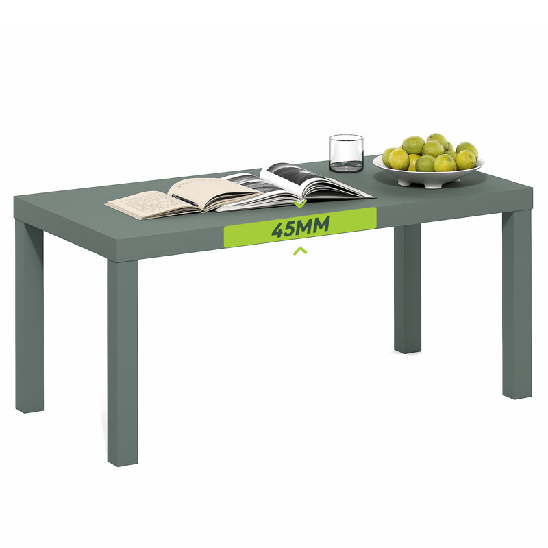 Malony Coffee Table, Sage Green