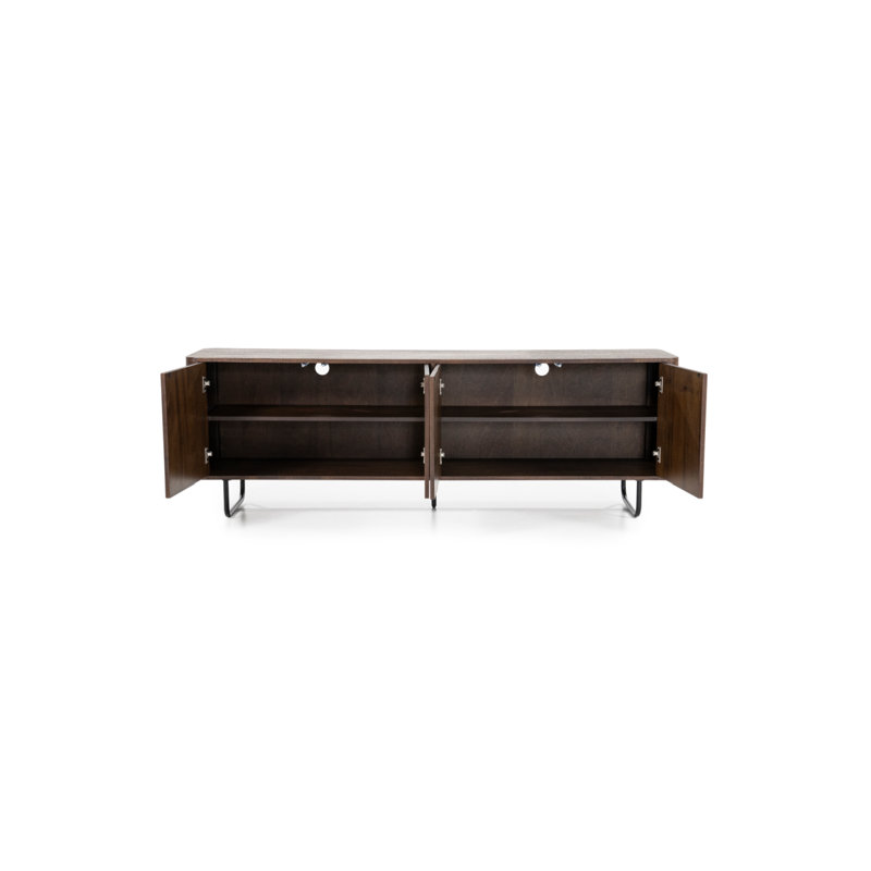 Media Unit Media Console, Brown