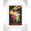 «Brickhill Asti Cinzano», affiche vintage encadrée sur papier en noir / jaune-35156055-37789715