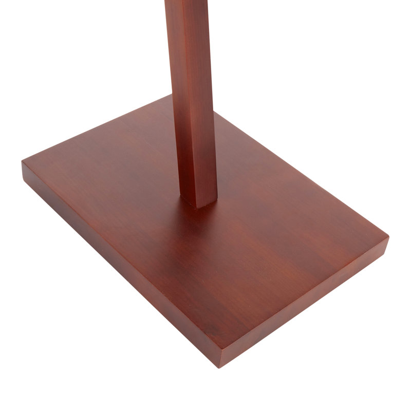 Mcmillion 60'' Walnut Task Floor Lamp