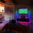 Horvatt 55'' LED Torchiere Minimalism 55" LED Corner Floor Lamp-2121280266