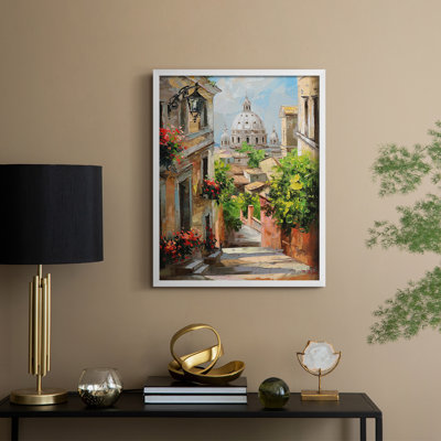 LANDSCAPES Series CCCLXXX Framed Print - Solid Wood