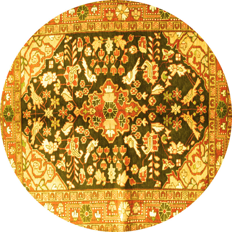 Oriental Indoor Rug, Round 6'