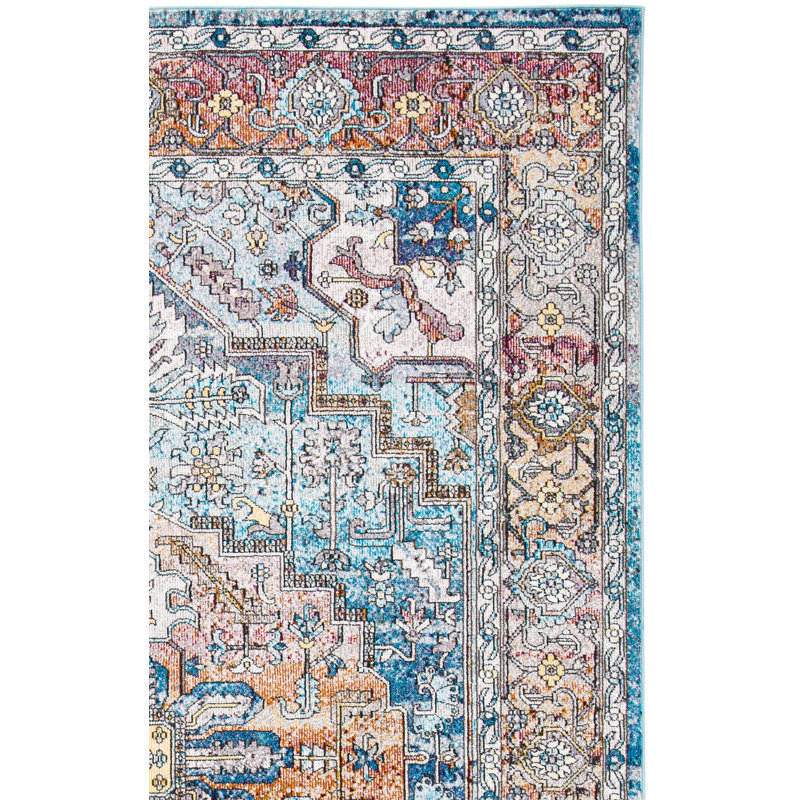 Hocker Performance Oriental Rug, Rectangle 4' x 6'