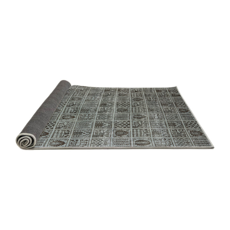Staki Geometric Indoor Rug, Round 8'