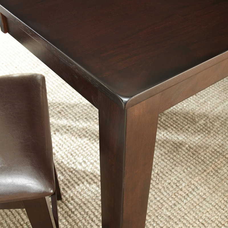 York Extendable Solid Wood Dining Table, 36"