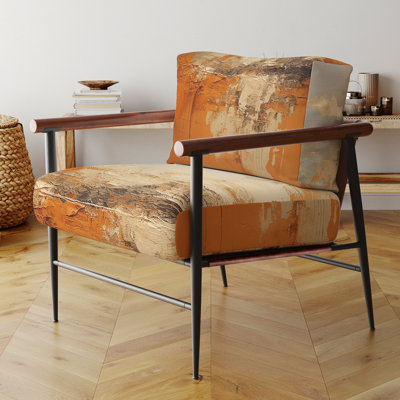 Chaise d'appoint Copper Glow - Upholstered Landscape