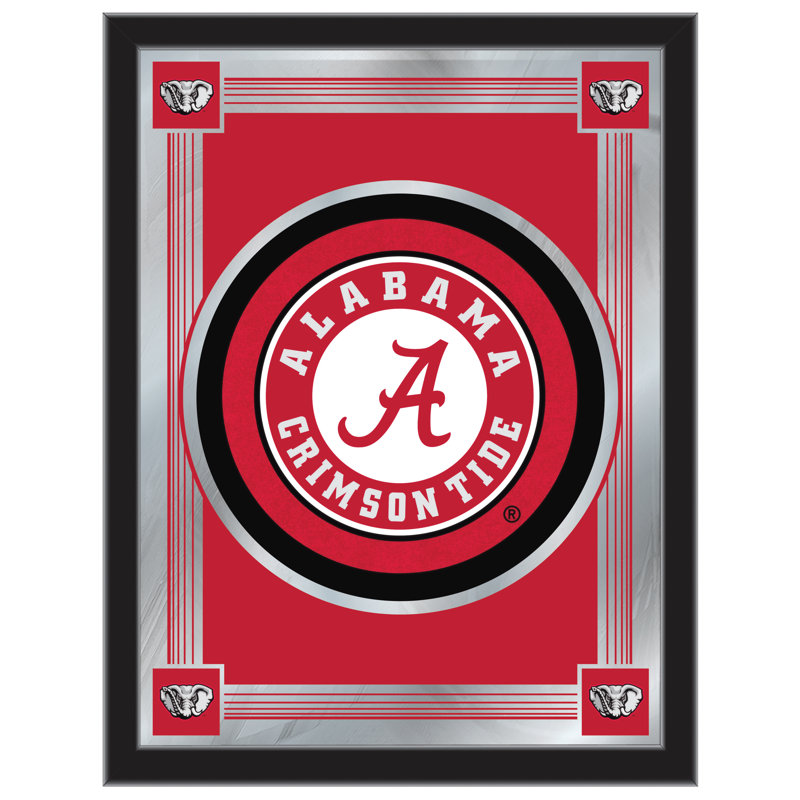 NCAA Logo Mirror, impression encadrée, Alabama