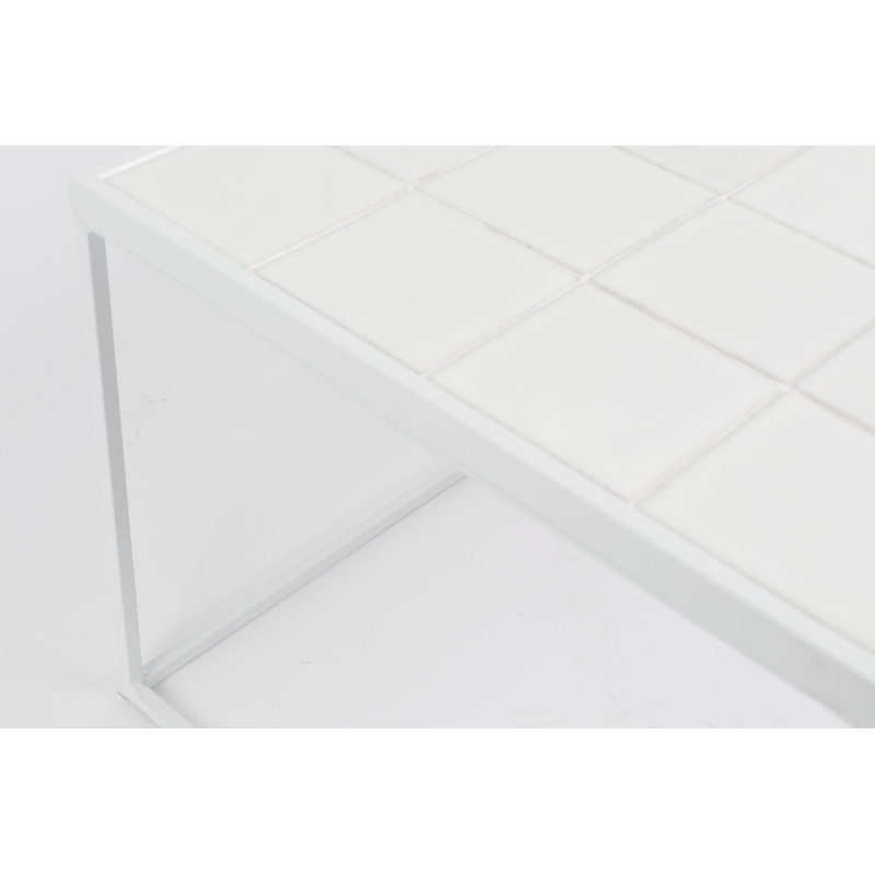 Single Coffee Table, White