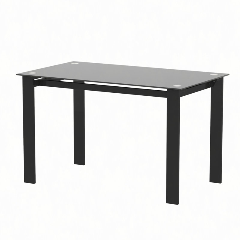 Table de salle à manger, sécuritaire et facile à nettoyer, table multifonctionnelle pour la salle à manger et le salon