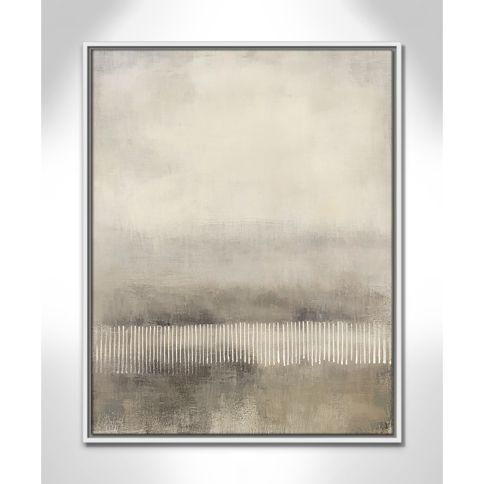 Balanced Silence I Print by Irena Orlov, 29.5" H x 23.5" W, White Floater