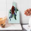 Planche à découper en verre trempé Ambesonne Rose
