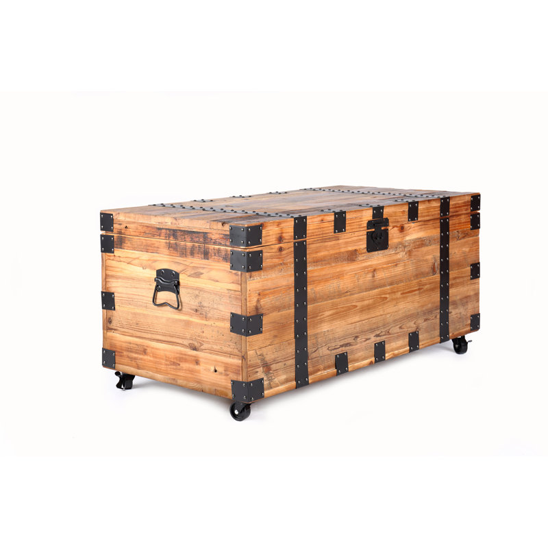 Korin Solid Wood Coffee Table, Natural