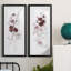 Cadre photo, ensemble de peintures sur papier