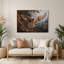 Oiseaux, épinette européenne, art mural brun-1321398443